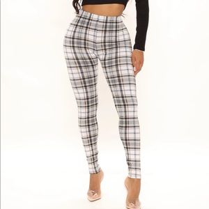 As If Plaid Leggings